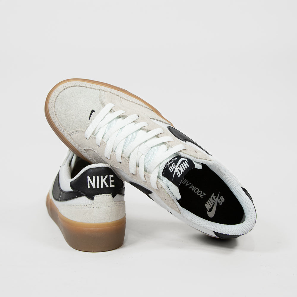 Nike SB Zoom Pogo Plus White, Black and Gum Shoes