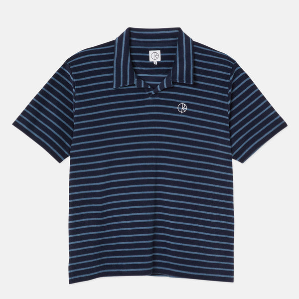 Polar Skate Co. - Serge Short Sleeve Polo Shirt - Navy