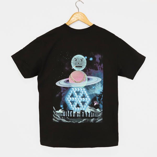 Quartersnacks - Spaceman T-Shirt - Black