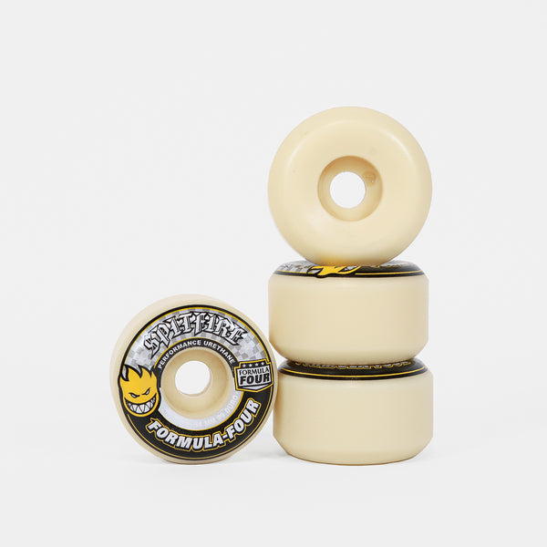 Spitfire - 54mm (99a) Formula Four Conical Skateboard Wheels - (Yellow Print)