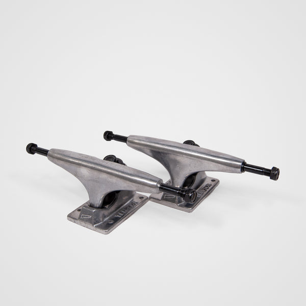 Tensor Trucks - (Pair) 5.5 Tensor Alloys Skateboard Trucks - Raw