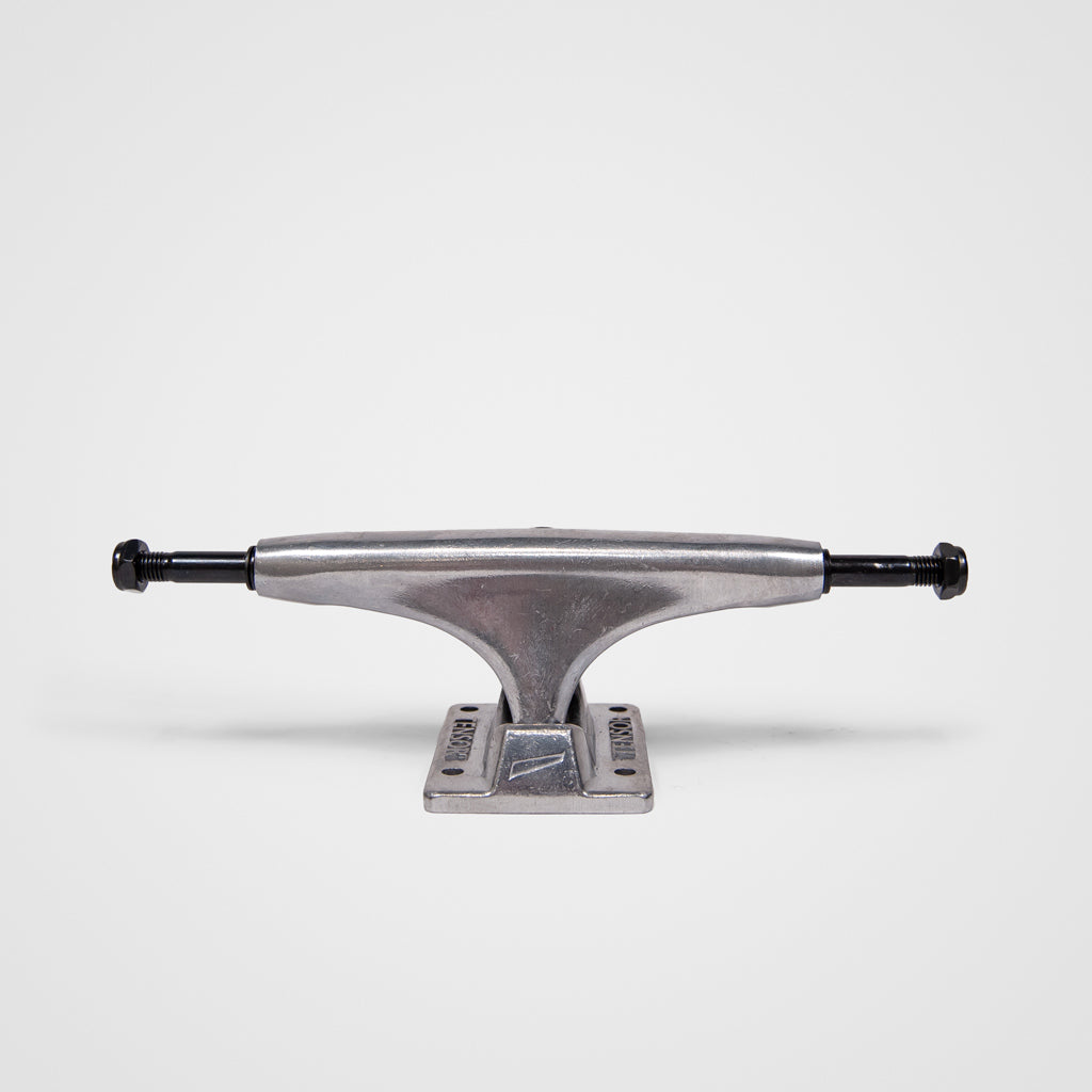 A Pair Of Raw Metal 5.25 Tensor Alloys Skateboard Trucks