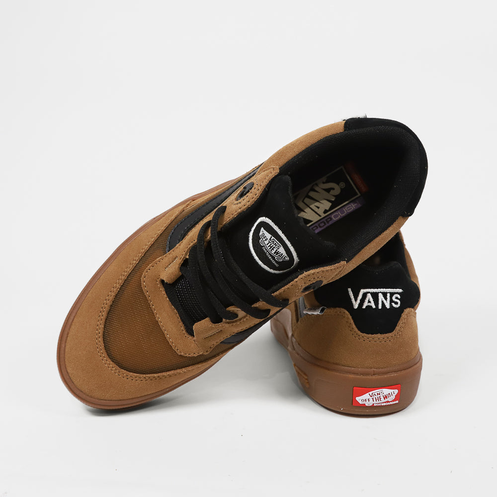 Vans Tobacco Brown And Gum Skate Wayvee Shoes