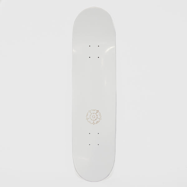 Welcome Skate Store - 8.375” DMWY Skateboard Deck (High Concave) - White Dipped