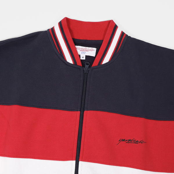 Yardsale - Pradel Full Zip Sweatshirt - Navy / Red / White