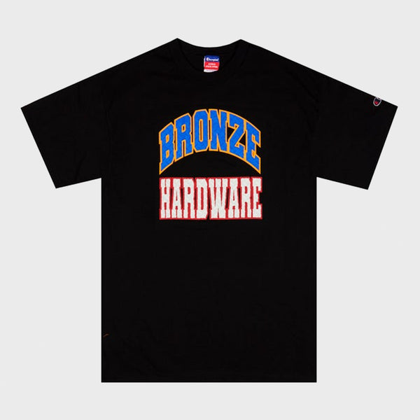 Bronze 56k - Varcity T-Shirt - Black