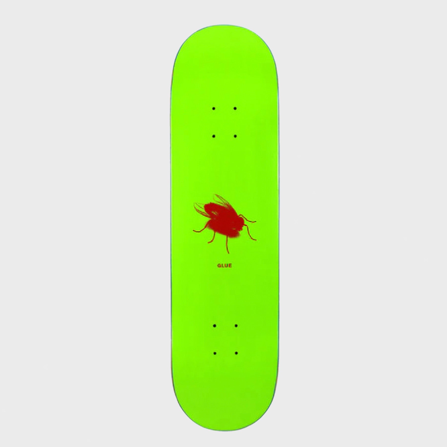 Glue Skateboards - 8.375" The Fly 1 Skateboard Deck (Green)