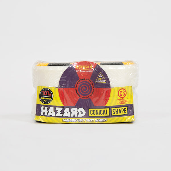 Madness Skateboards - Hazard 52mm 101a Radio Active Conical City Street Formula Wheels