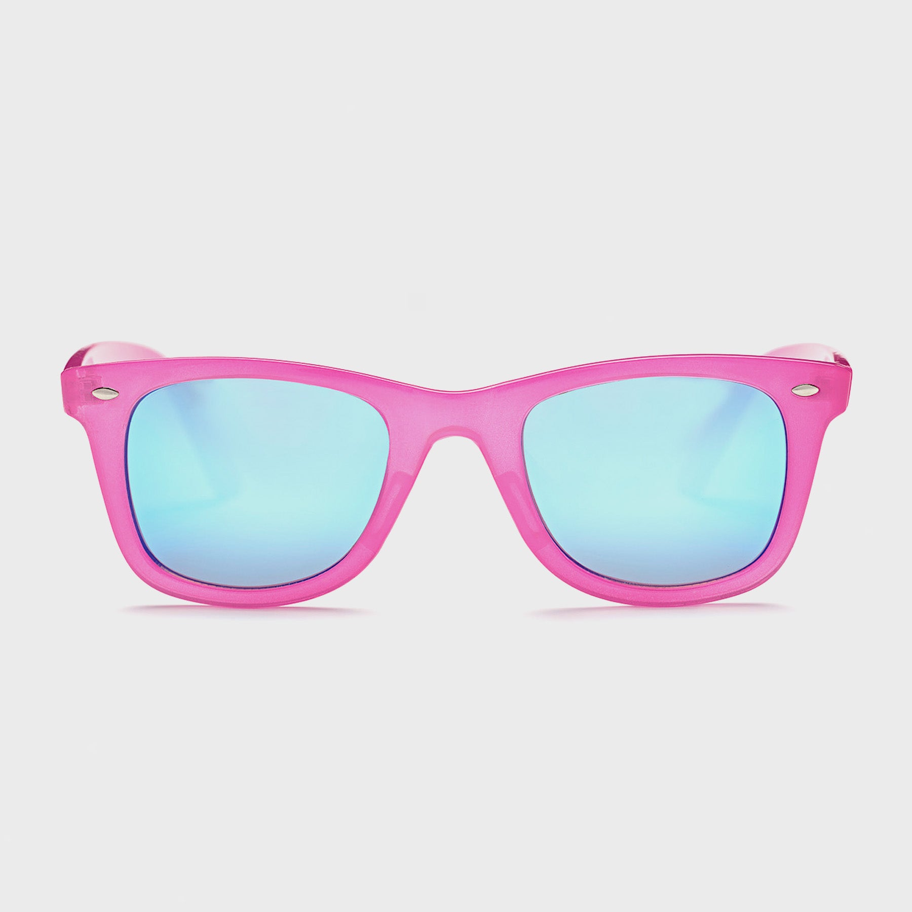 CHPO Lovenskate Sunny Side Up Sunglasses Pink Mirror