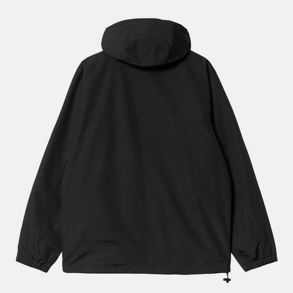 Carhartt WIP - Windbreaker (Summer) Pullover Hooded Jacket - Black / White