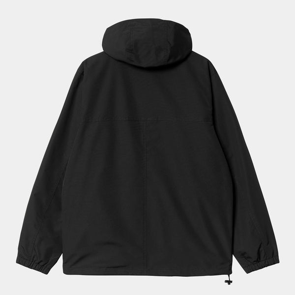Carhartt WIP - Windbreaker (Summer) Pullover Hooded Jacket - Black / White