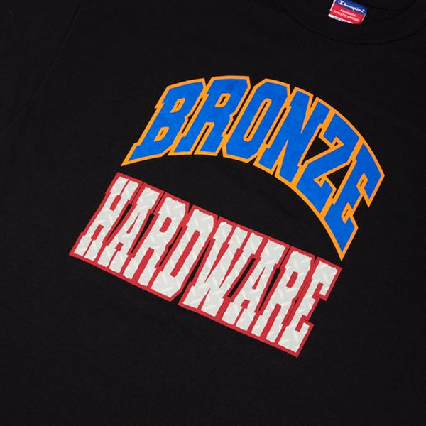 Bronze 56k - Varcity T-Shirt - Black