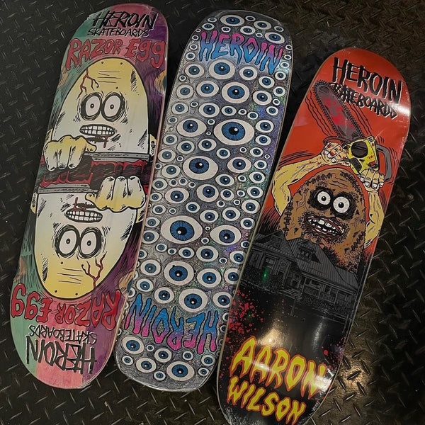 Product - Heroin Skateboards Summer 2024