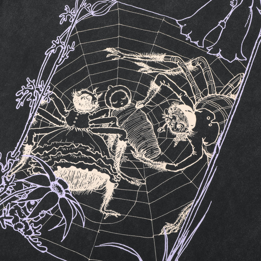 Pass Port Skateboards - May Gibbs Webbed Bed T-Shirt - Acid Black