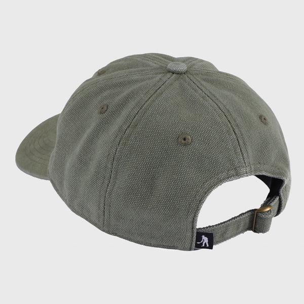 Pass Port Skateboards - Solid Leagues Cap - Washed Dark Military