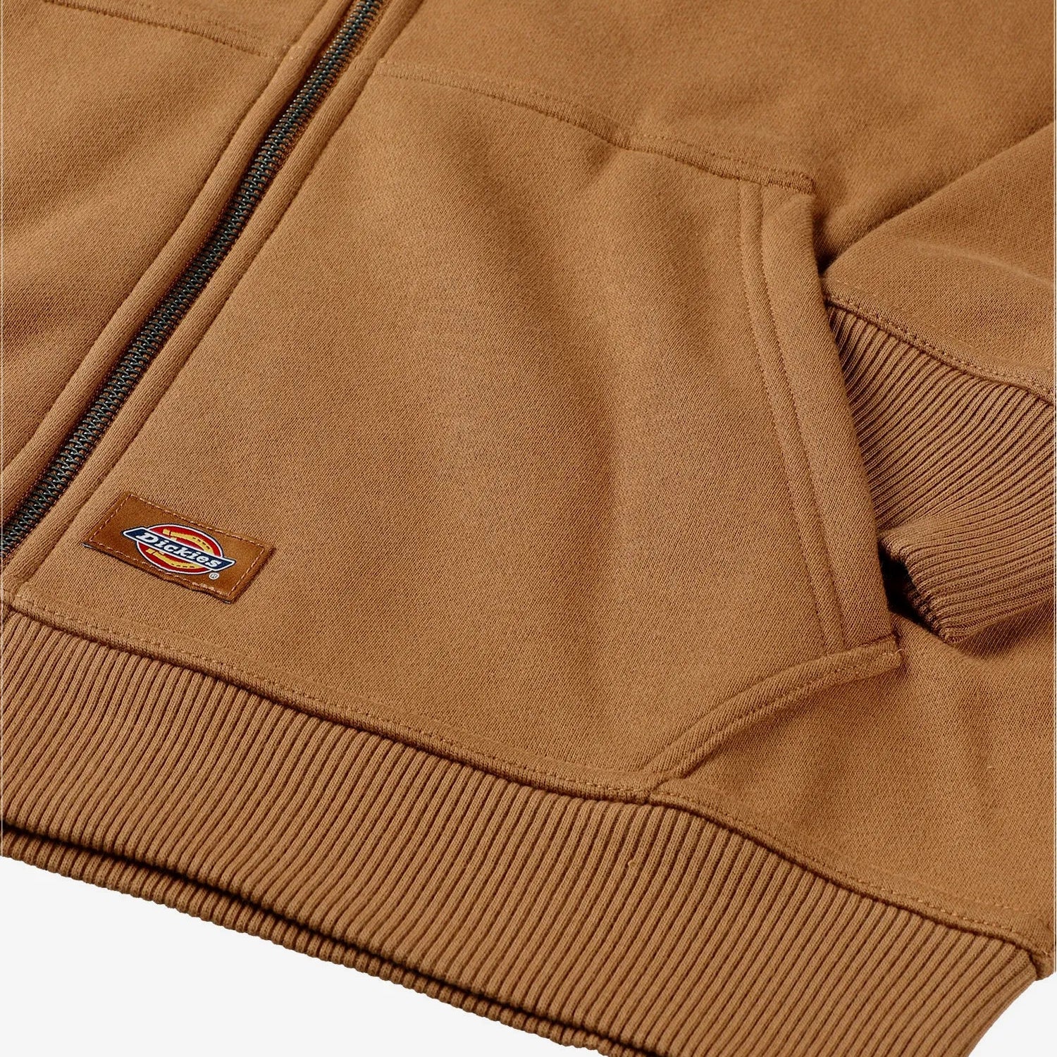 Dickies - Thrasher X Dickies Zip Hooded Sweatshirt - Brown Duck