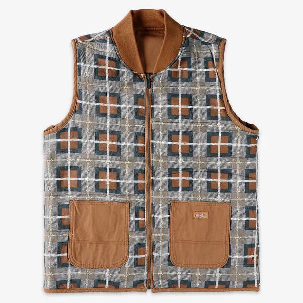 Dickies - Thrasher X Dickies Vest Jacket - Brown Duck
