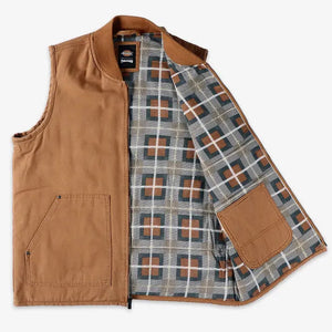 Dickies - Thrasher X Dickies Vest Jacket - Brown Duck