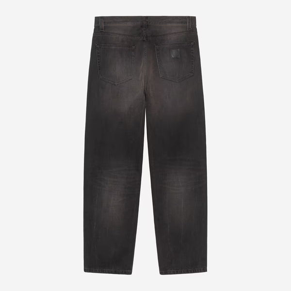 Carhartt WIP - Aaron Denim Pant - Black (Tobacco Used Wash)