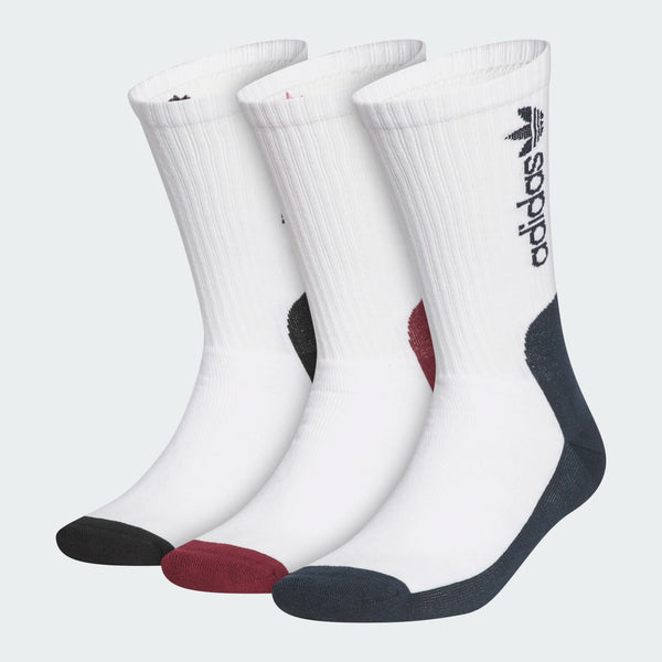 Adidas Skateboarding - FSBS Premium (3 Pack) Socks - White