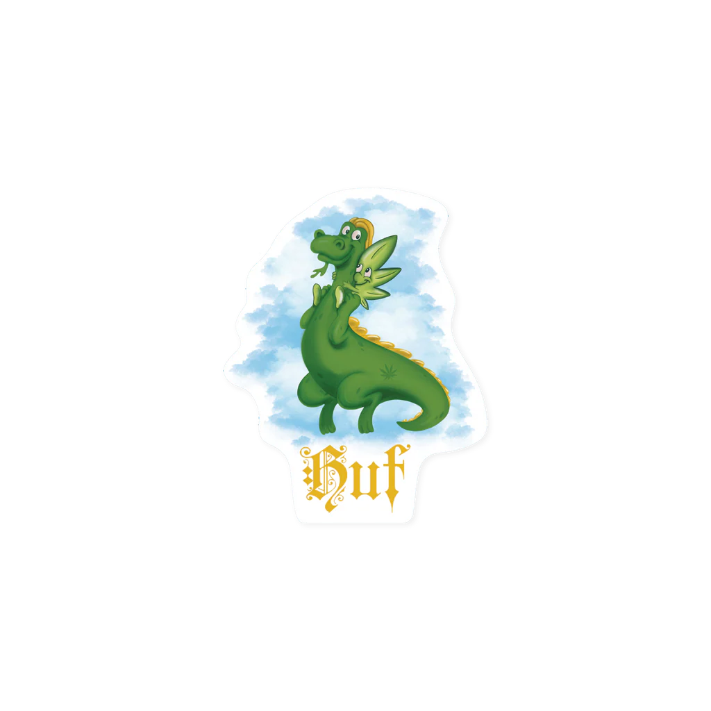 Huf - 4.25" Fairy Tale Sticker