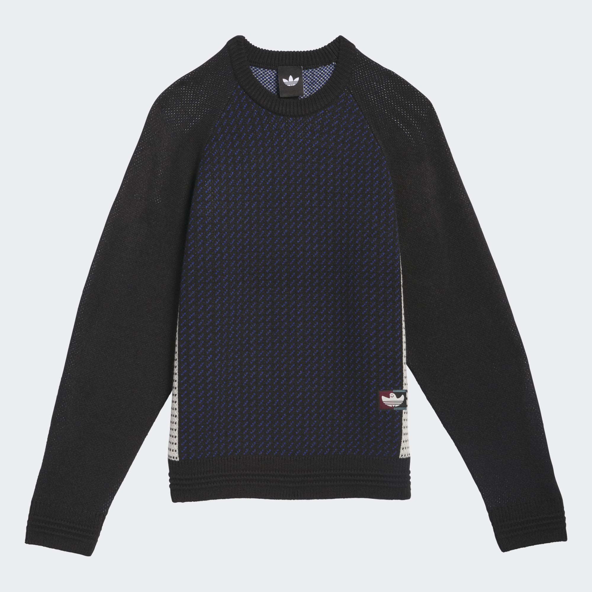 Adidas Skateboarding - Shmoofoil Fully Fashioned Crewneck Sweatshirt - Multi