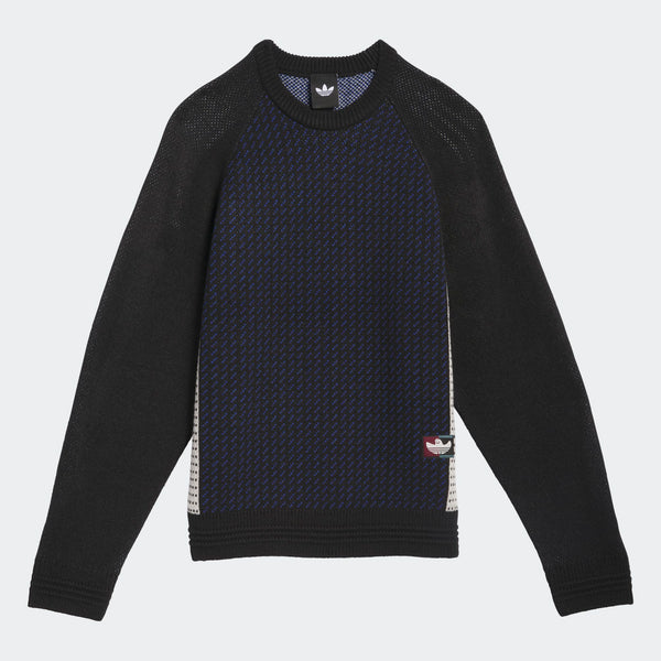Adidas Skateboarding - Shmoofoil Fully Fashioned Crewneck Sweatshirt - Multi