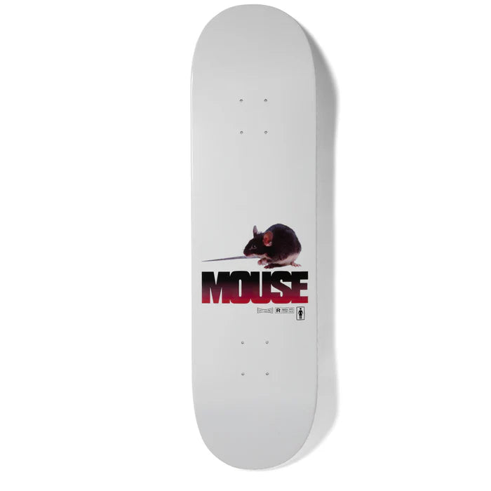 Girl Skateboards - 8.375" Mike Carroll Mouse Skateboard Deck