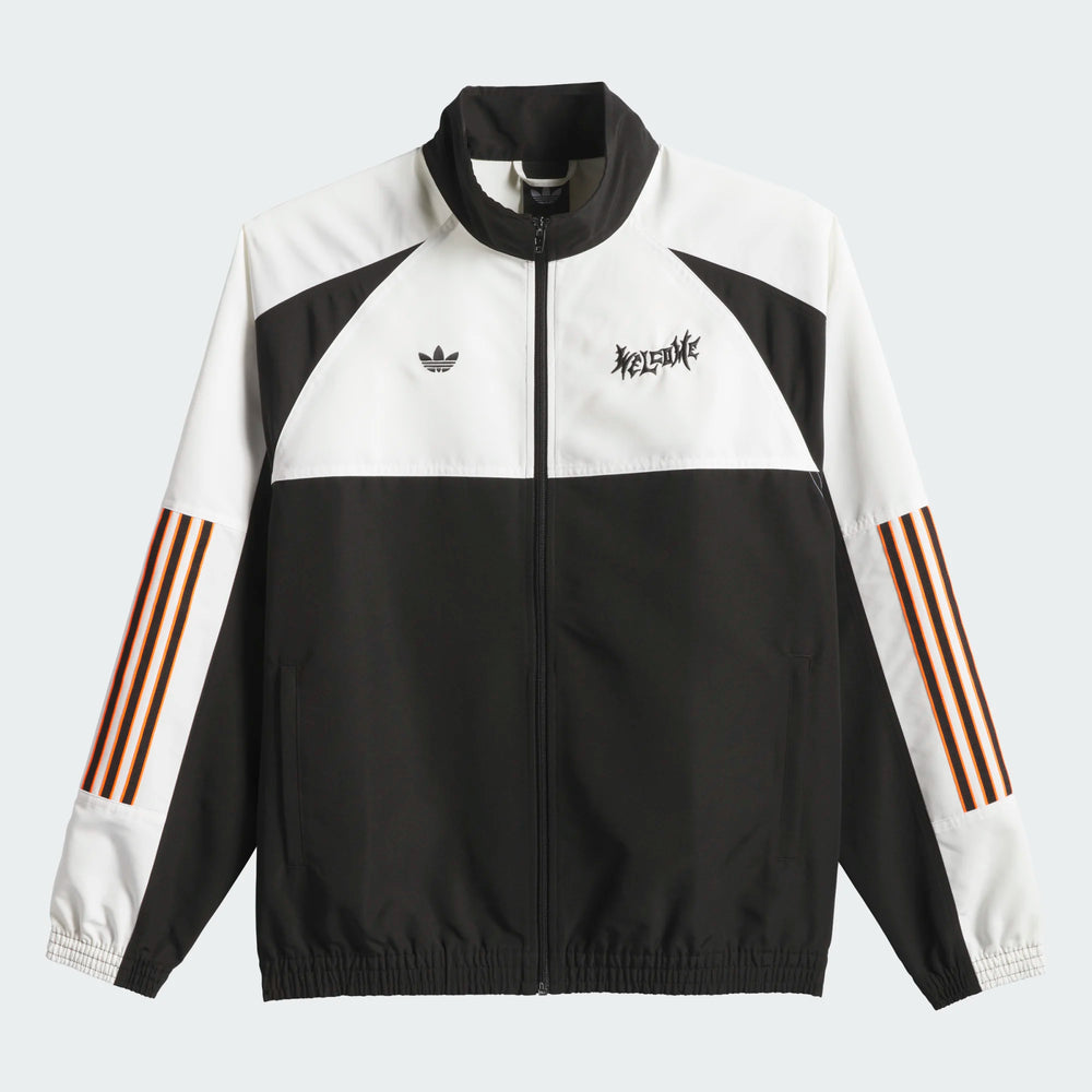 Adidas Skateboarding - Welcome Skateboards Gatsele Track Jacket - Black / White