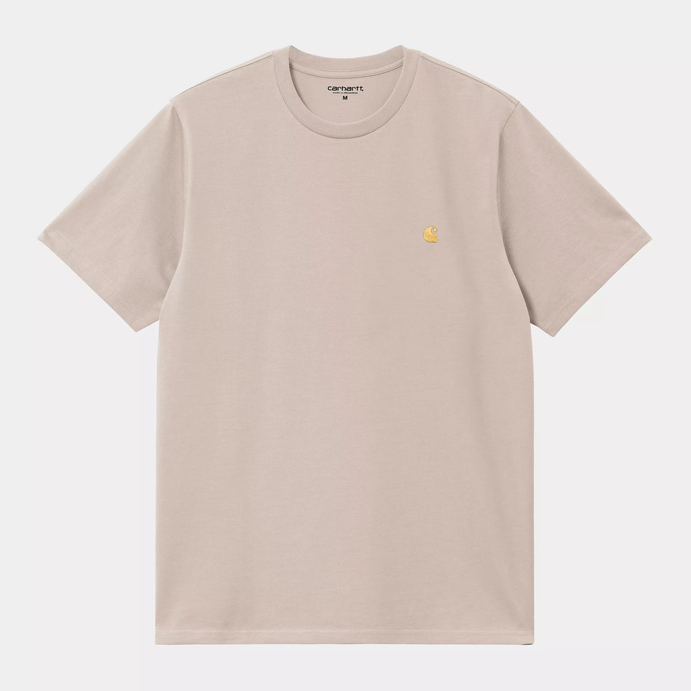 Carhartt WIP - Chase T-Shirt - Dusky Beige / Gold