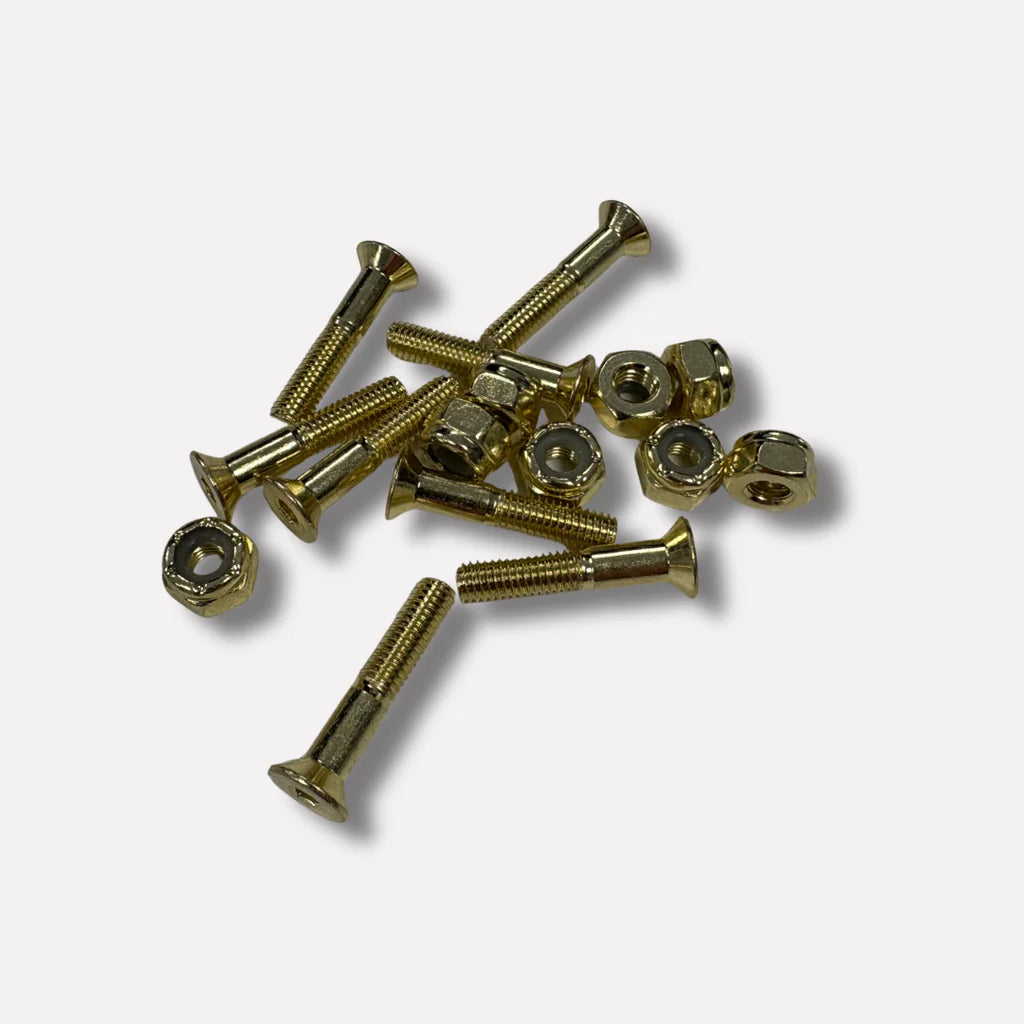 G-Tool - 1" Allen Bolts - Gold
