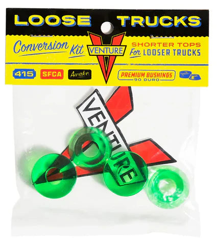 Venture Trucks - 90A Loose Trucks Kit - Green