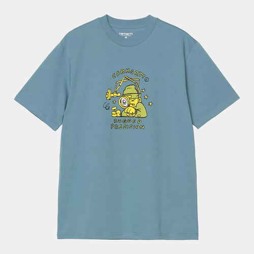 Carhartt WIP - Precision Work T-Shirt - Clay Blue