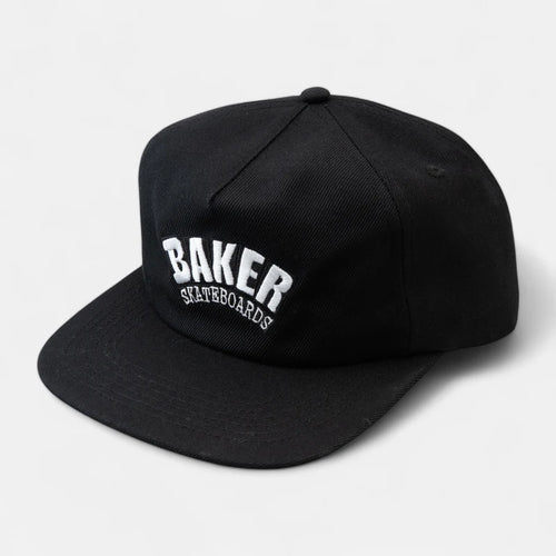 Baker Skateboards - Arch Logo Snapback Cap - Black