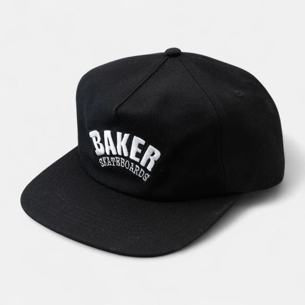 Baker - Arch Logo Snapback Cap - Black