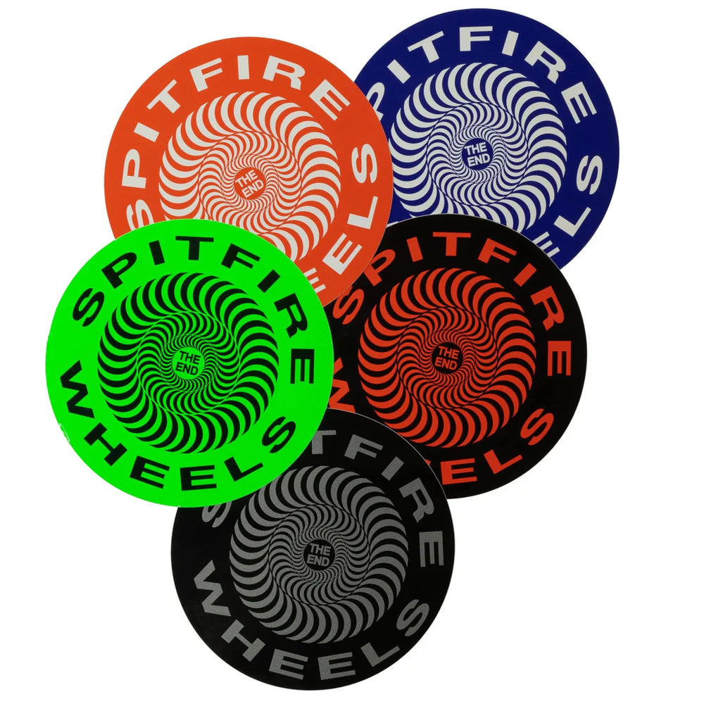 Spitfire - 2.5" The End Swirl Sticker