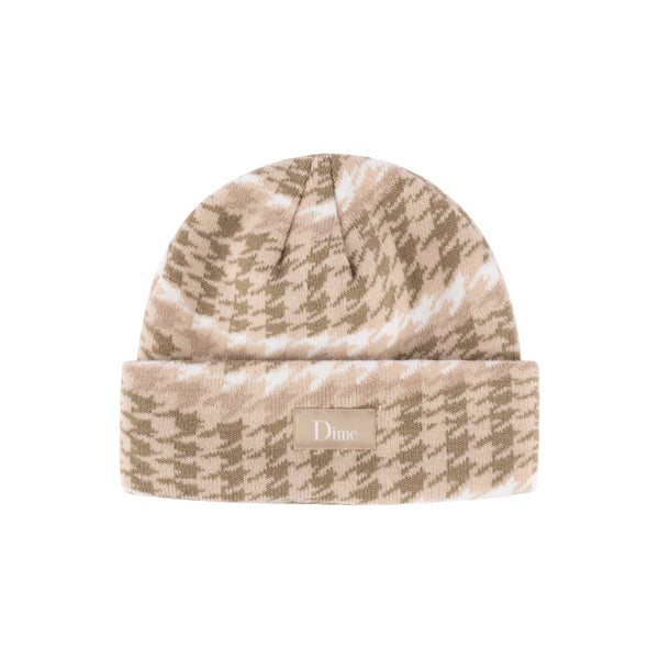 Dime MTL - Wavetooth Cuff Beanie - Tan