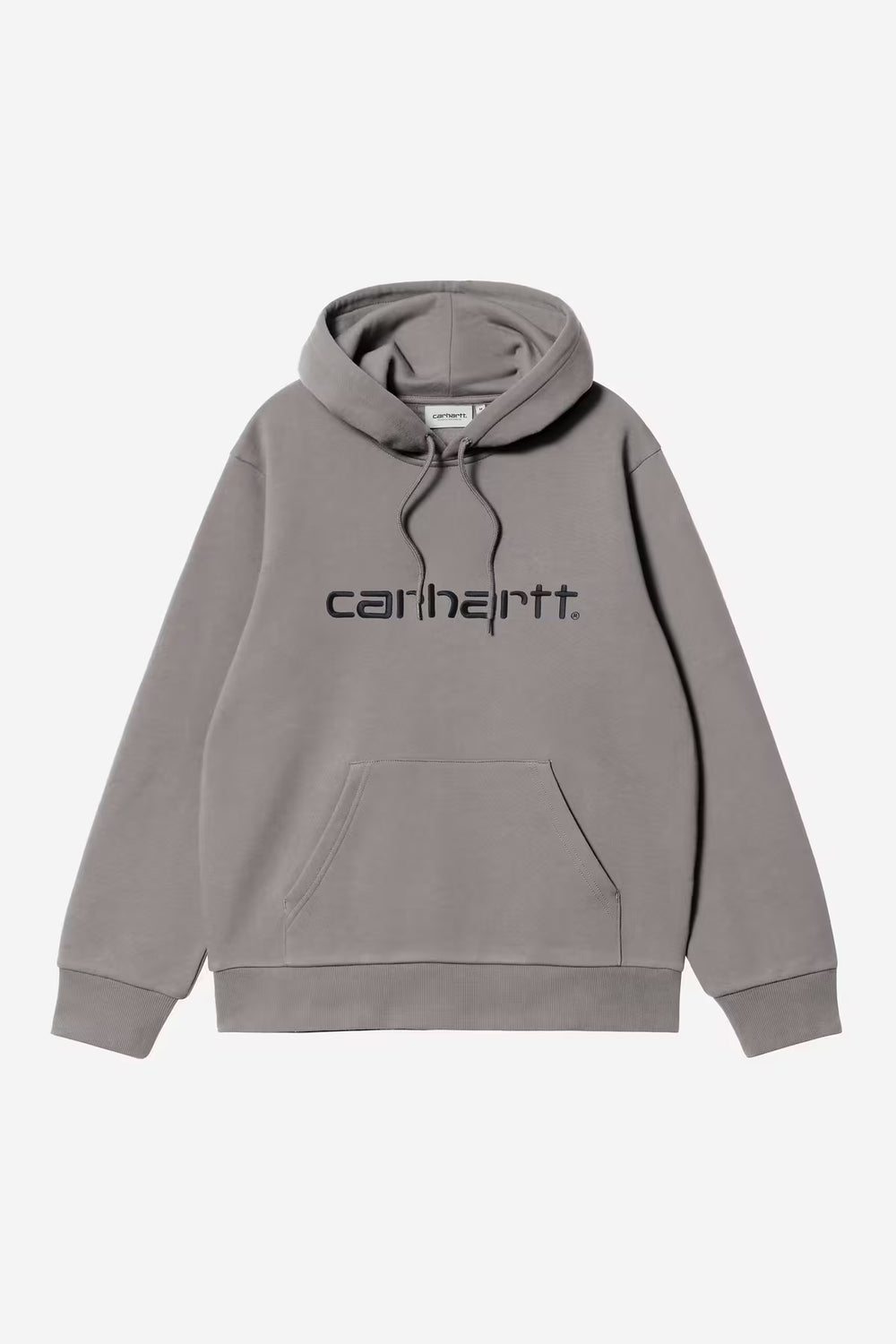 Carhartt WIP - Carhartt Pullover Hooded Sweatshirt - Shady Grey / Dark Navy