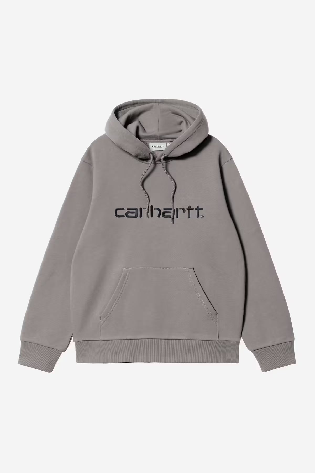 Carhartt WIP - Carhartt Pullover Hooded Sweatshirt - Shady Grey / Dark Navy