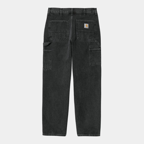 Carhartt WIP - Single Knee Pant - Black (Stone Washed)