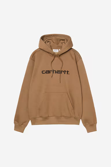 Carhartt WIP - Carhartt Pullover Hooded Sweatshirt - Hamilton Brown / Black