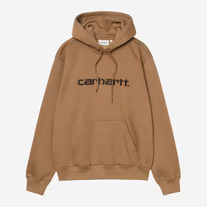 Carhartt WIP - Carhartt Pullover Hooded Sweatshirt - Hamilton Brown / Black