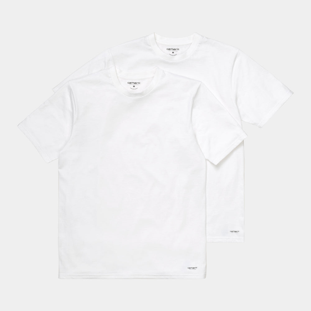 Carhartt WIP - Standard Crew Neck T-Shirt (2 Pack) - White