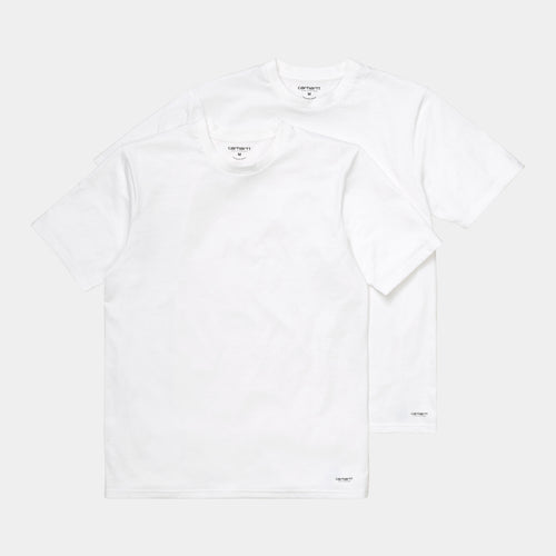 Carhartt WIP - Standard Crew Neck T-Shirt (2 Pack) - White