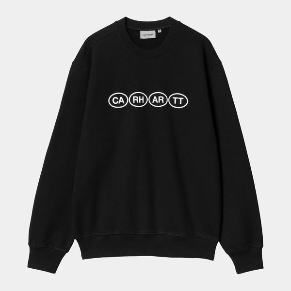 Carhartt WIP - Bumper Crewneck Sweatshirt - Black