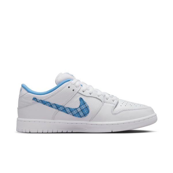 Nike SB - Dunk Low Pro Shoes - White / University Blue / Midnight Navy