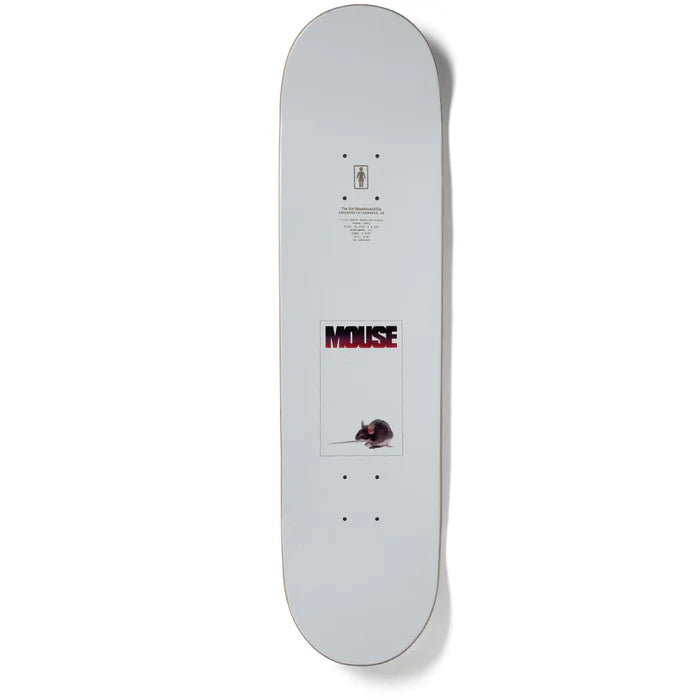 Girl Skateboards - 8.25" Rick Howard Mouse Skateboard Deck