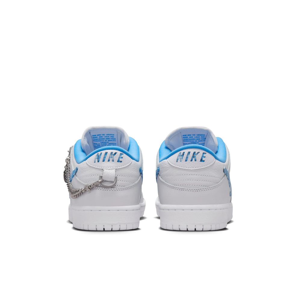 Nike SB - Dunk Low Pro Shoes - White / University Blue / Midnight Navy