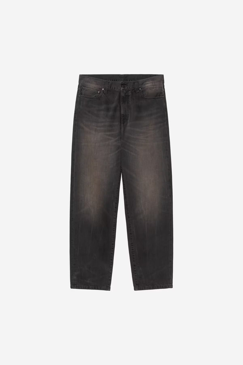 Carhartt WIP - Aaron Denim Pant - Black (Tobacco Used Wash)