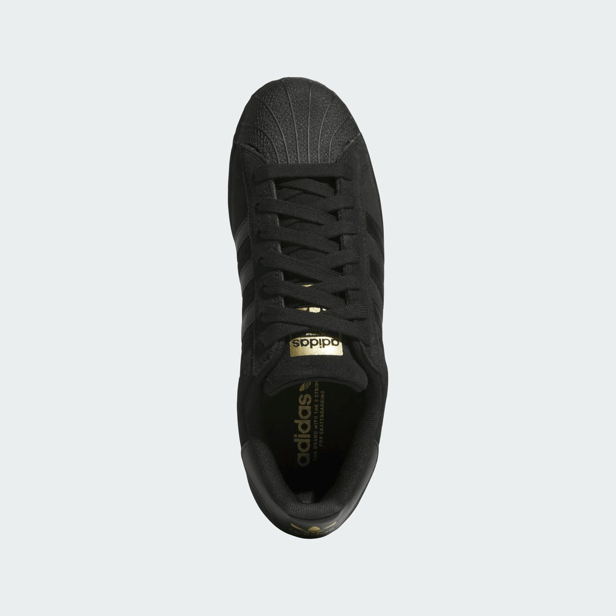 Adidas Skateboarding - Superstar ADV Shoes - Core Black / Core Black / Core Black